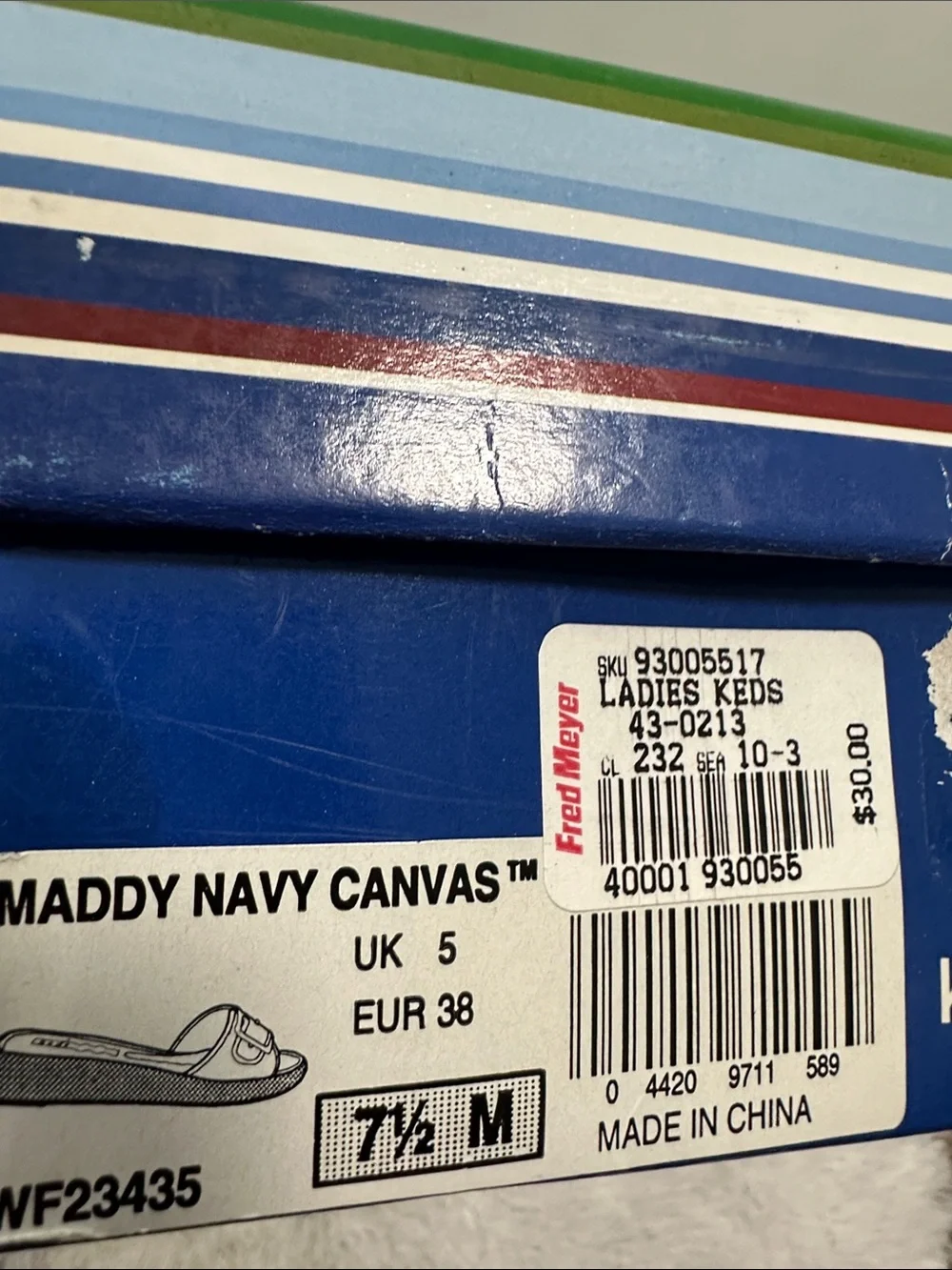 🥕 NWT KEDS Maddy Canvas Sandal